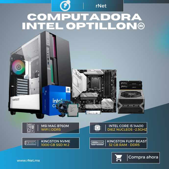 Computadora rNet® Optillon® con gráficos integrados