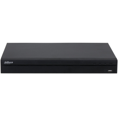 NVR Dahua de 16 Canales,  para 2 Discos Duros, máx. 20TB, 2 x USB 2.0, 1 x RJ-45