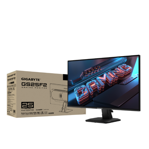 [GS25F2] Monitor Gamer Gigabyte GS25F2 LED 24.5", 1920x1080 Full HD, 200Hz, HDMI/DisplayPort, Bocinas Integradas, Negro